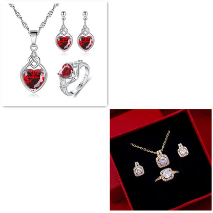 Diamant Schmuckset